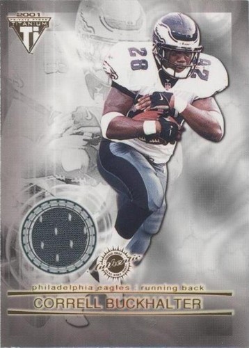 2001 Pacific Private Stock Titanium Correll Buckhalter Dan Alexander #26