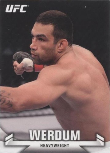 2013 Topps UFC Knockout - Fabricio Werdum #41