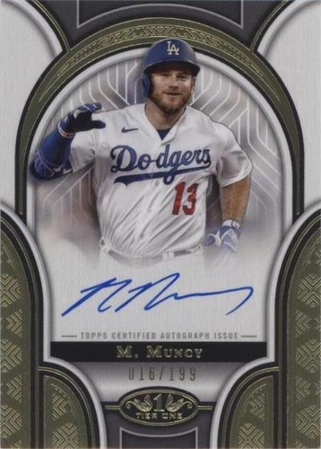 2023 Topps Tier One - Max Muncy #PPA-MMU