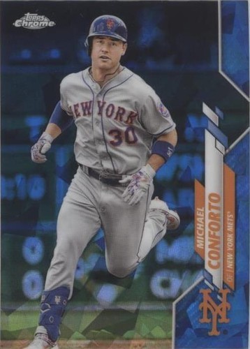 2020 Topps Chrome Sapphire Edition - Michael Conforto #75