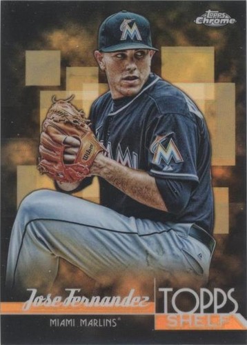 2014 Topps Chrome - Jose Fernandez #TS-JF