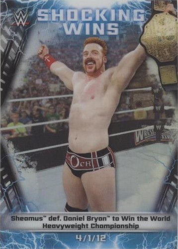 2020 Topps Chrome WWE - Sheamus #SW-15