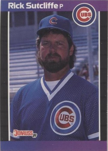 1989 Donruss - Rick Sutcliffe #223