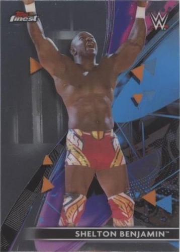 2021 Topps Finest WWE - Shelton Benjamin #37
