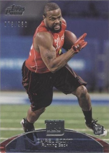 2011 Topps Prime Da'Rel Scott #53