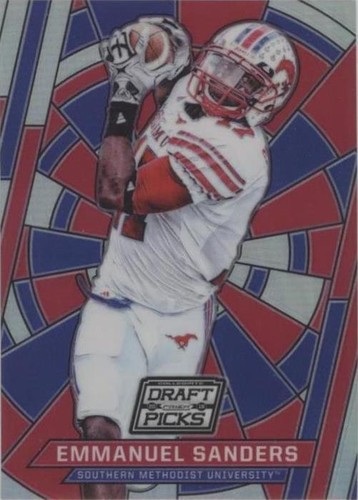 2016 Panini Prizm Collegiate Draft Picks Emmanuel Sanders #35