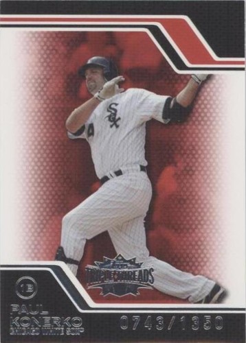 2008 Topps Triple Threads - Paul Konerko #137