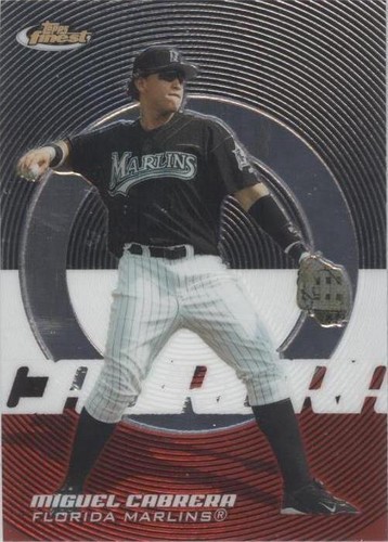 2005 Topps Finest - Miguel Cabrera #113