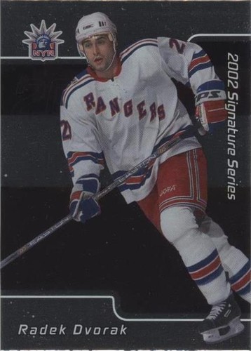 2001-02 In the Game Be A Player Signature Series - Radek Dvorak #118
