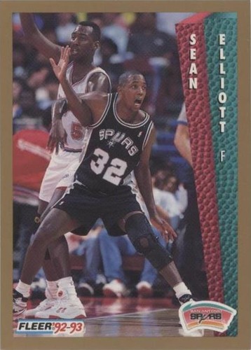 1992-93 Fleer - Sean Elliott #48