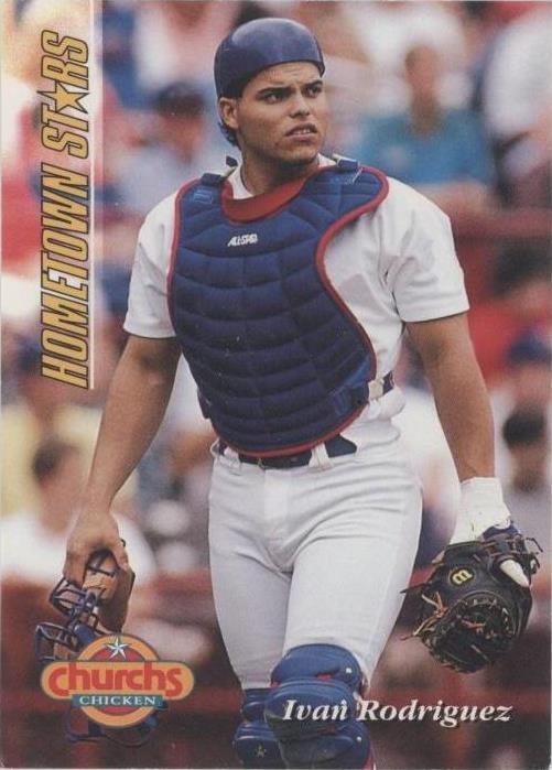 Church's Chicken Hometown Stars 1994 - Iván Rodríguez #27