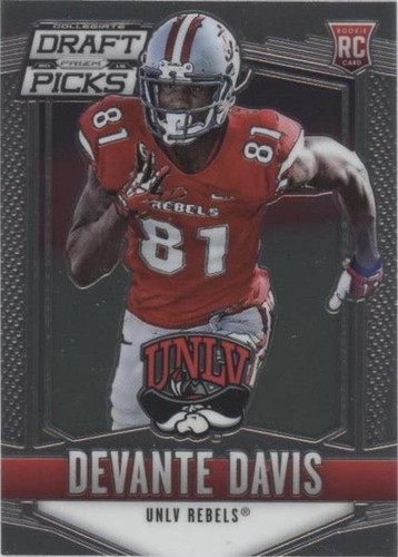 2015 Panini Prizm Collegiate Draft Picks Devante Davis #176