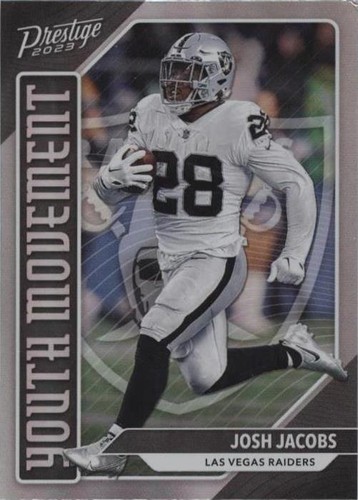 2023 Panini Prestige Josh Jacobs #YM-19