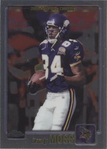 2001 Topps Chrome Randy Moss #1