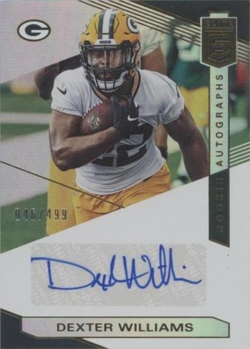 2019 Panini Donruss Elite Dexter Williams #RA-DW