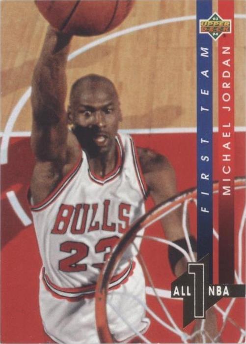 Cubierta superior 1993-94 - Michael Jordan #AN4
