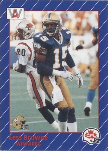 1991 All World CFL Less Browne #100