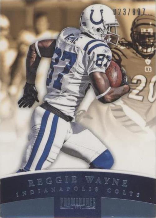 2012 Panini Prominence Reggie Wayne #42