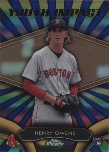 2016 Topps Chrome - Henry Owens #YI-9