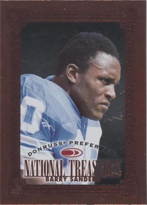 Donruss Preferred Barry Sanders #134 1997