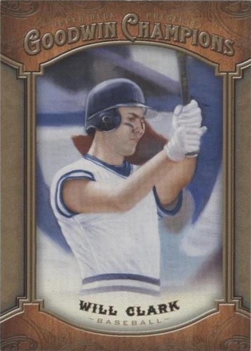 2014 Upper Deck Goodwin Champions - Will Clark #115