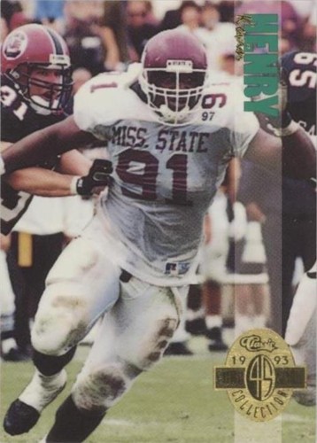 1993 Classic Four Sport Collection Kevin Henry #143