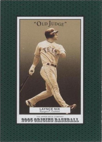 2005 Upper Deck Origins - Laynce Nix #154