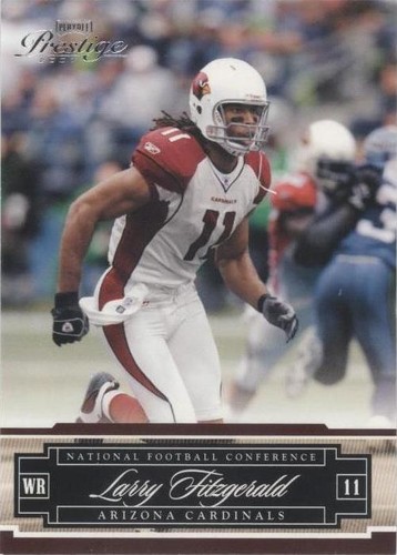 2007 Playoff Prestige Larry Fitzgerald #3