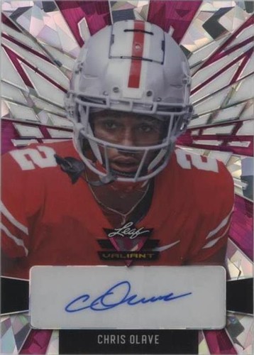 2022 Leaf Valiant Chris Olave #PA-CO3