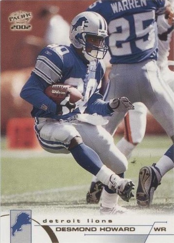 2002 Pacific Desmond Howard #151