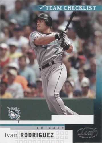 2004 Leaf - Ivan Rodriguez #291