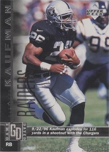 1997 Upper Deck Napoleon Kaufman #238