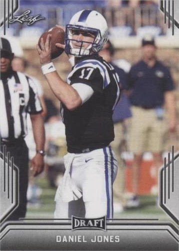 2019 Leaf Draft Daniel Jones #45