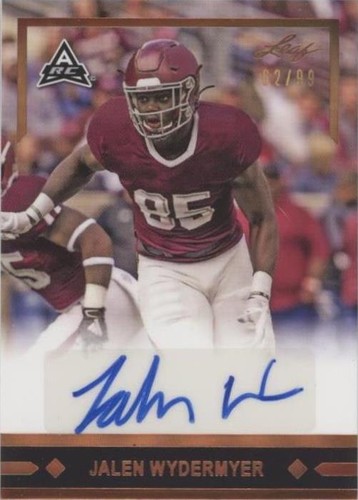2021 Leaf Memories Jalen Wydermyer #GLR-JW1