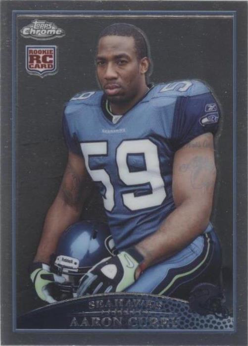 2009 Topps Chrome Aaron Curry #TC120