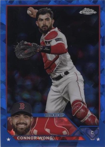 2023 Topps Chrome Update Series Sapphire Edition - Connor Wong #USCS232