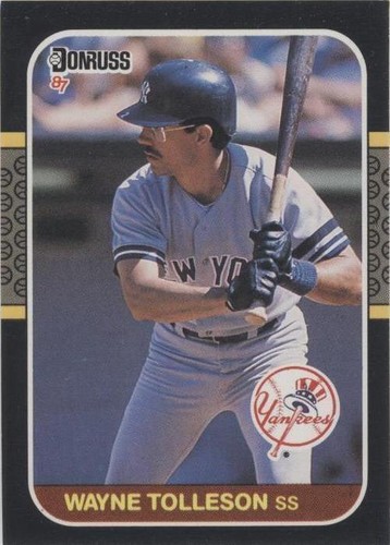 1987 Donruss - Wayne Tolleson #524