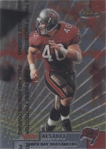 1999 Topps Finest Mike Alstott #54