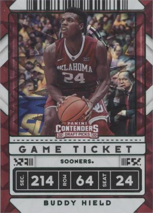 2020-21 帕尼尼竞争者选秀 - Buddy Hield #24