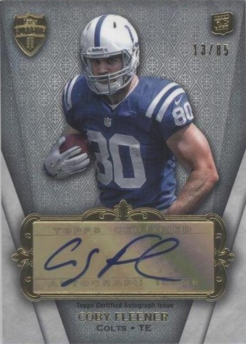 2012 Topps Supreme Coby Fleener #SRA-CF
