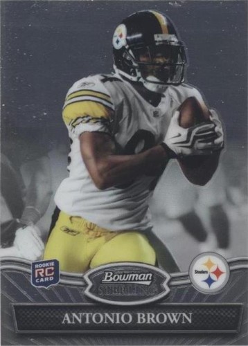 2010 Bowman Sterling Antonio Brown #44
