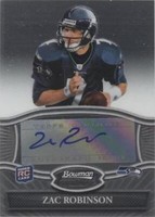 2010 Bowman Sterling Zac Robinson #BSA-ZR