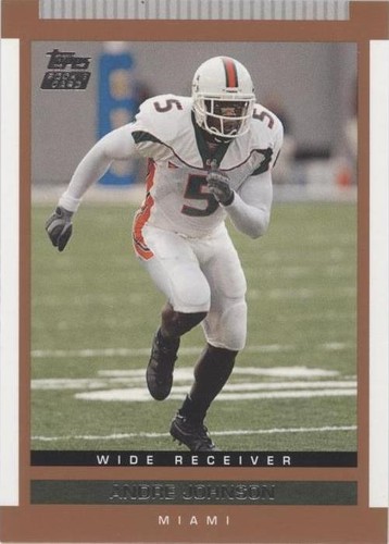 2003 Topps Draft Picks & Prospects Andre Johnson #147