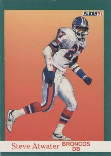 1991 Fleer Steve Atwater #43