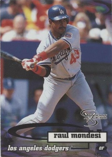 1998 Skybox Dugout Axcess - Raul Mondesi #24
