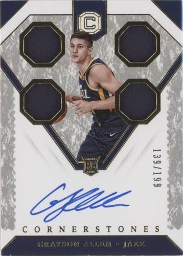 2018-19 Panini Cornerstones - Grayson Allen #169