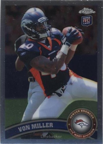 2011 Topps Chrome Von Miller #212