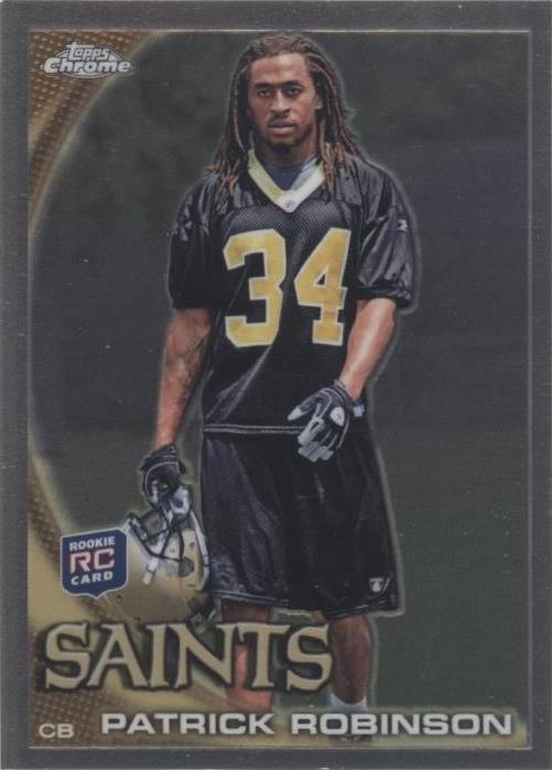 2010 Topps Chrome Patrick Robinson #C69