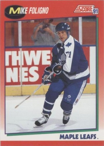 1991-92 Score Canadian - Mike Foligno #248