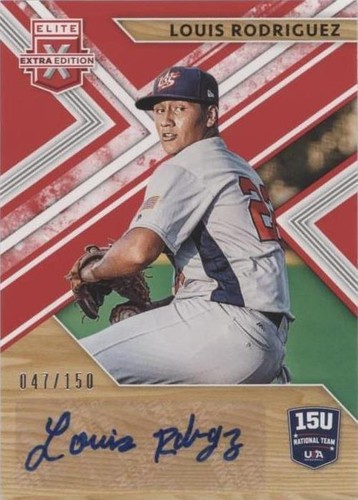 2019 Panini Elite Extra Edition - Louis Rodriguez #15U-LR